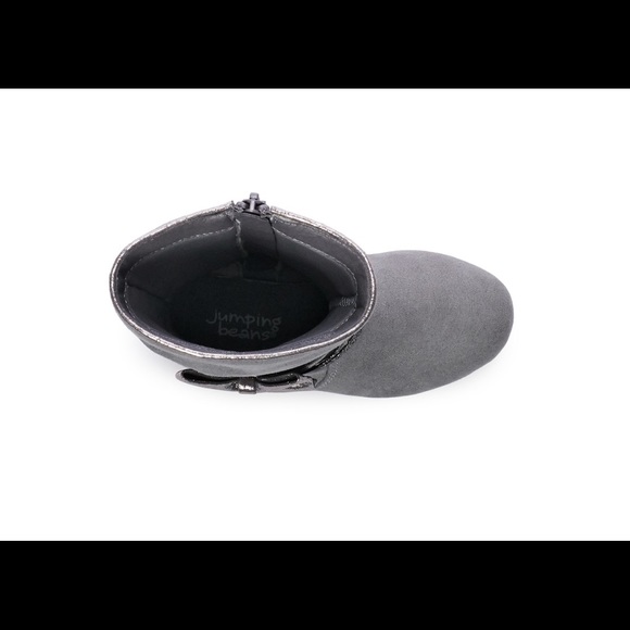 Jumping Beans Sahara Toddler Girls BLACK Boots - Picture 5 of 6